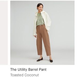 Madewell Utility Barrel Pant - 12